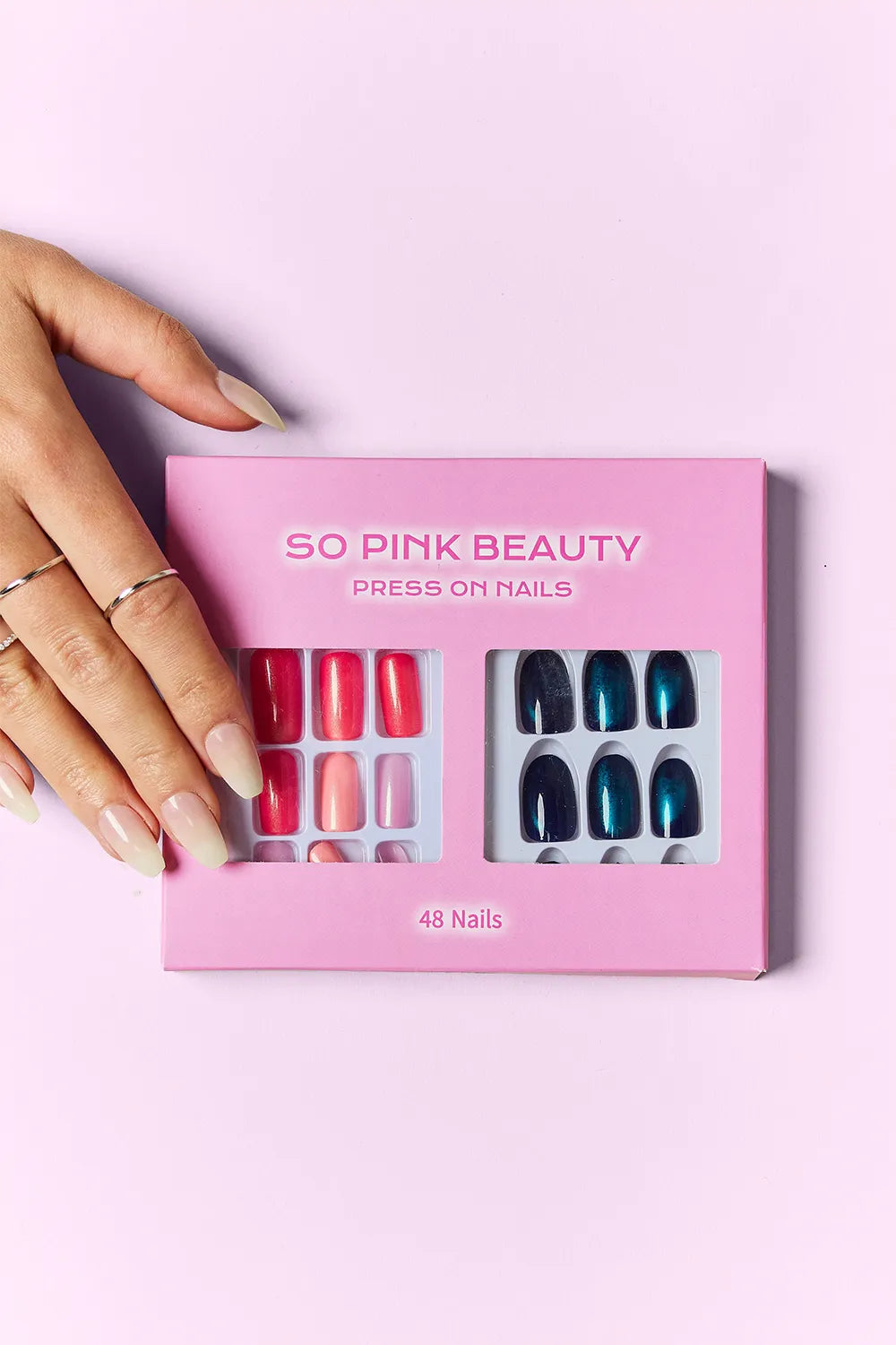 SO PINK BEAUTY Press On Nails 2 Packs - Lilixa.store
