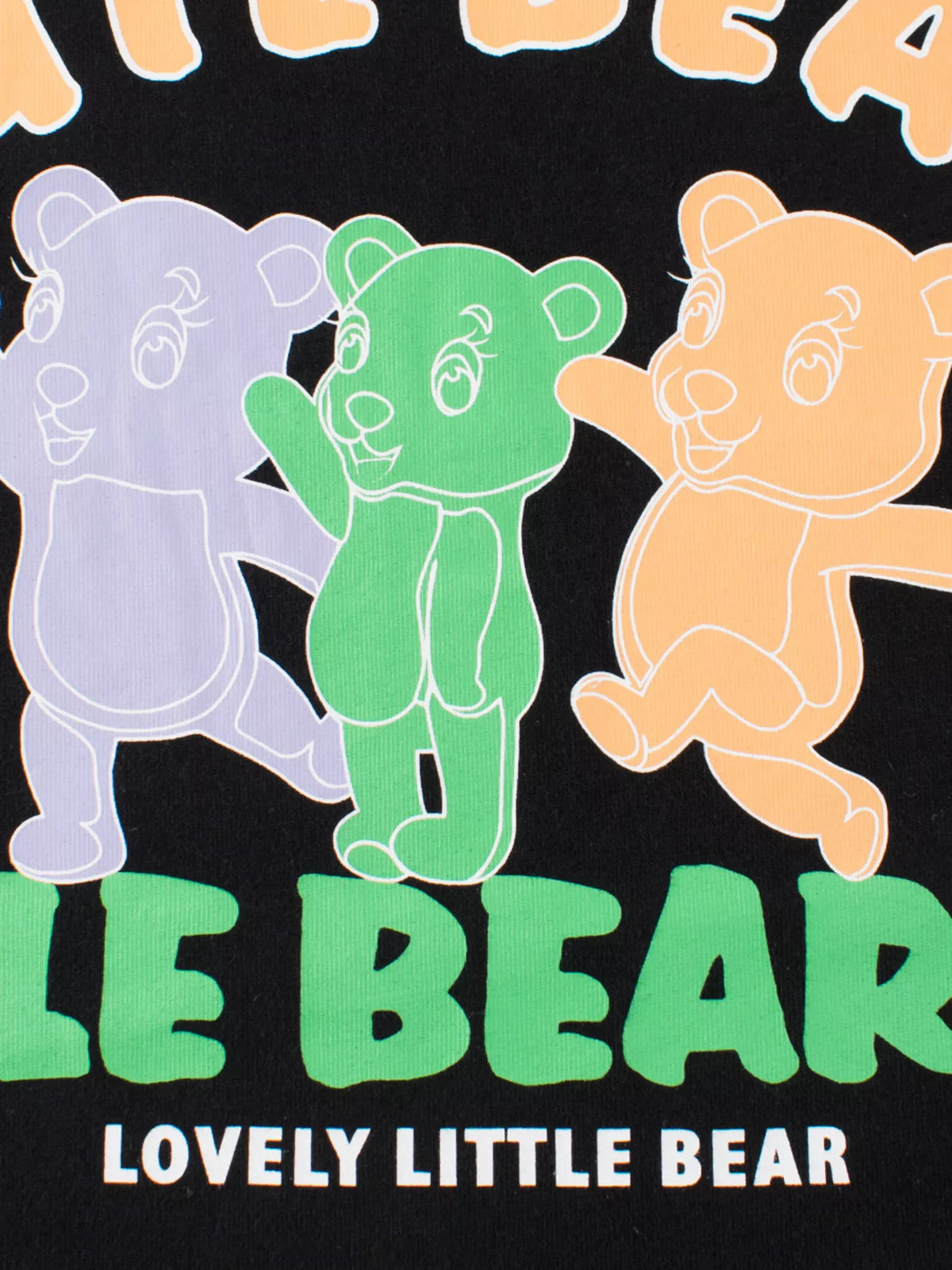 Children's Bear Graphic Short Sleeve T-Shirt - Lilixa.store