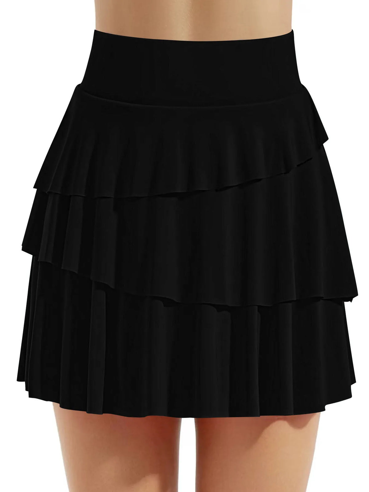 Tiered Ruffle Active Skort - Lilixa.store