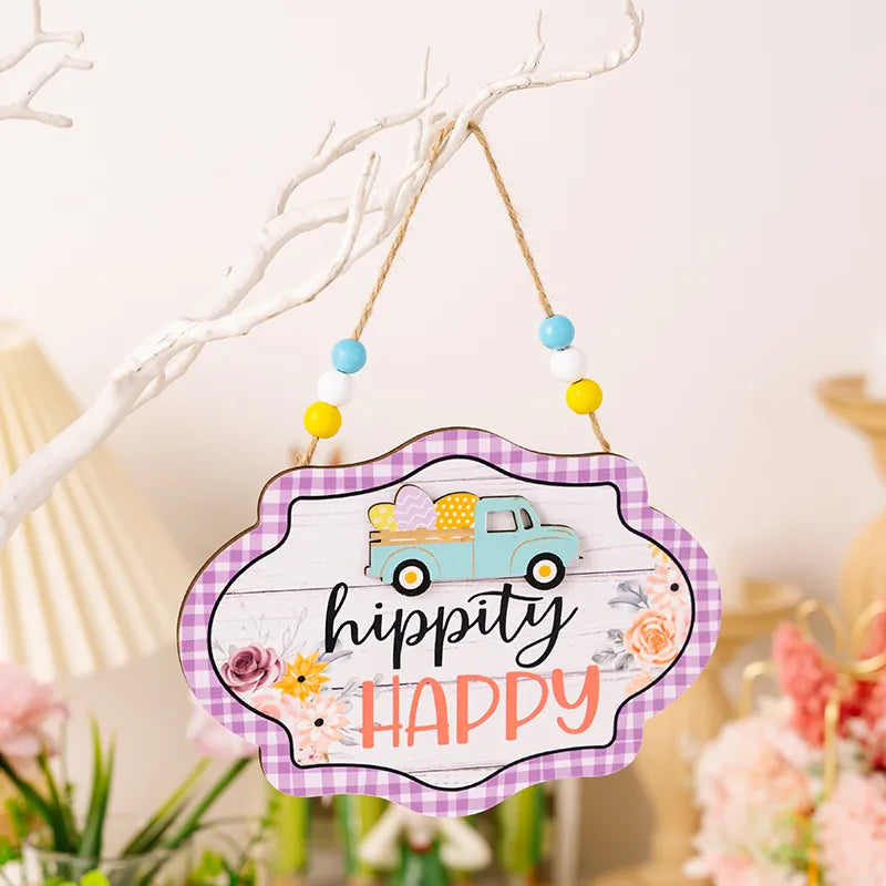 Easter Wooden Bead Hanging Widget - Lilixa.store