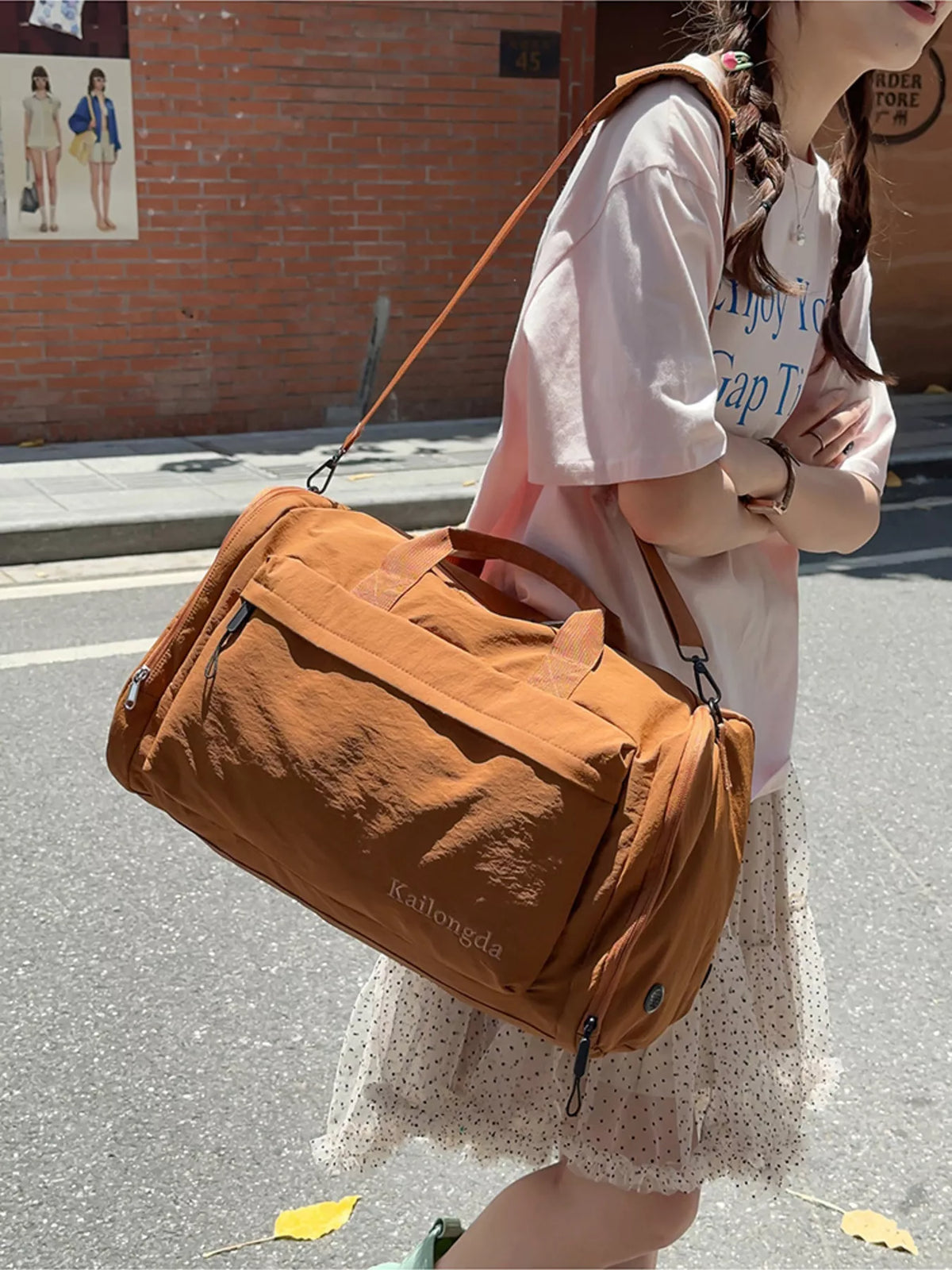 Oxford Cloth Duffel Bag - Lilixa.store