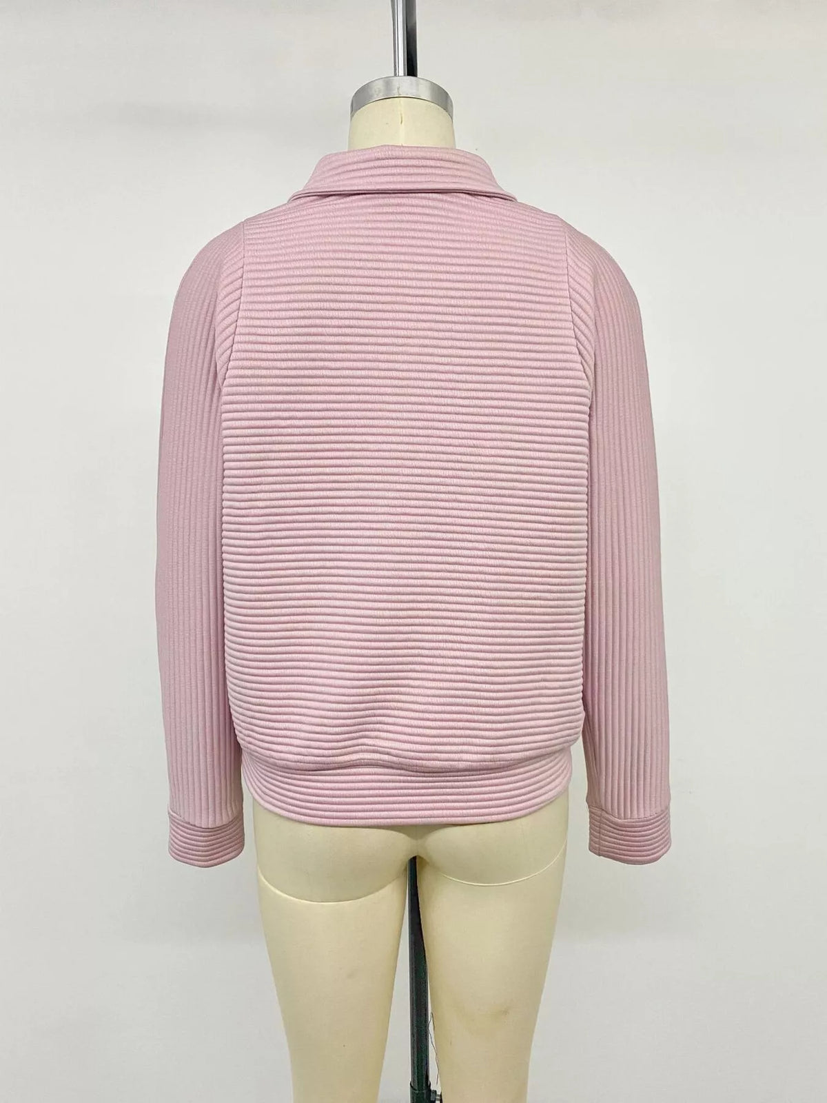 Quarter-Zip Long Sleeve Sweatshirt