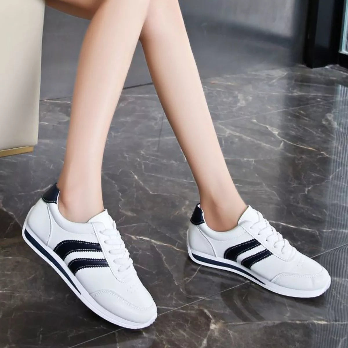 Classic Striped Sneakers - Lilixa.store