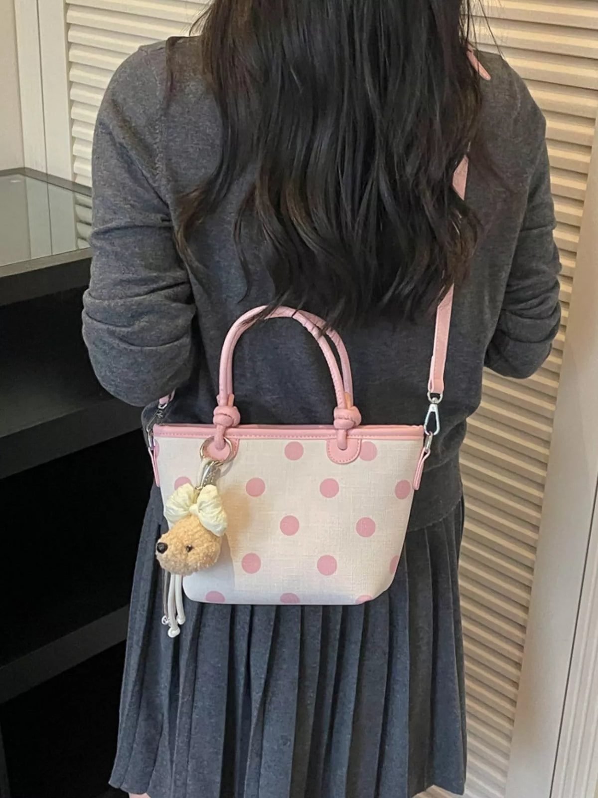 Polka Dot Crossbody Bag