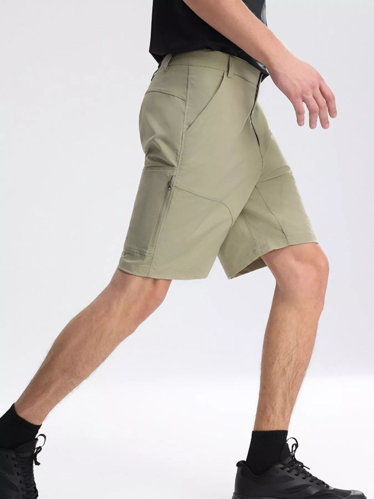 Men's Plus Size Casual Lightweight Shorts, view 7