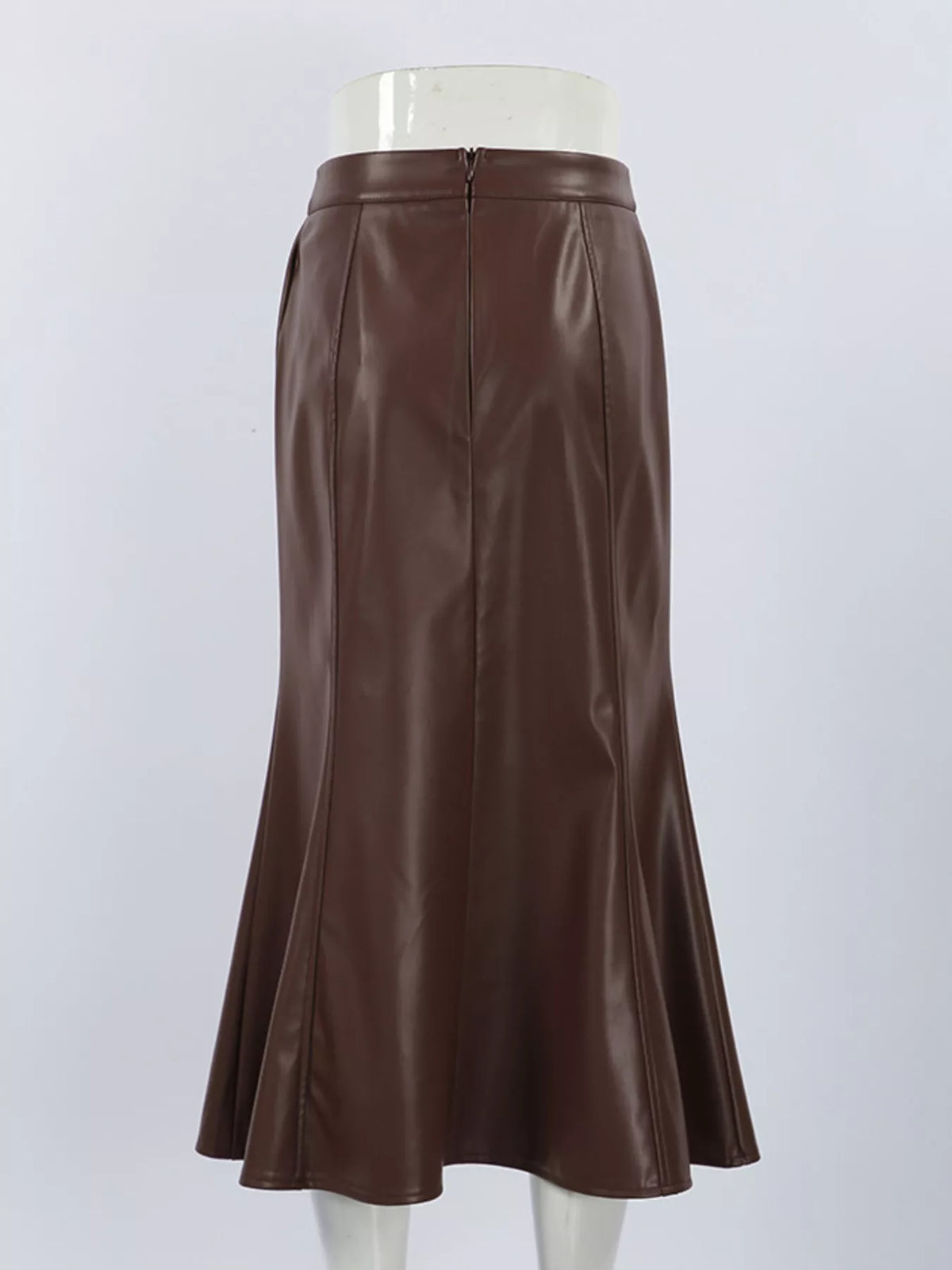 Slit Mermaid Midi Skirt - Lilixa.store