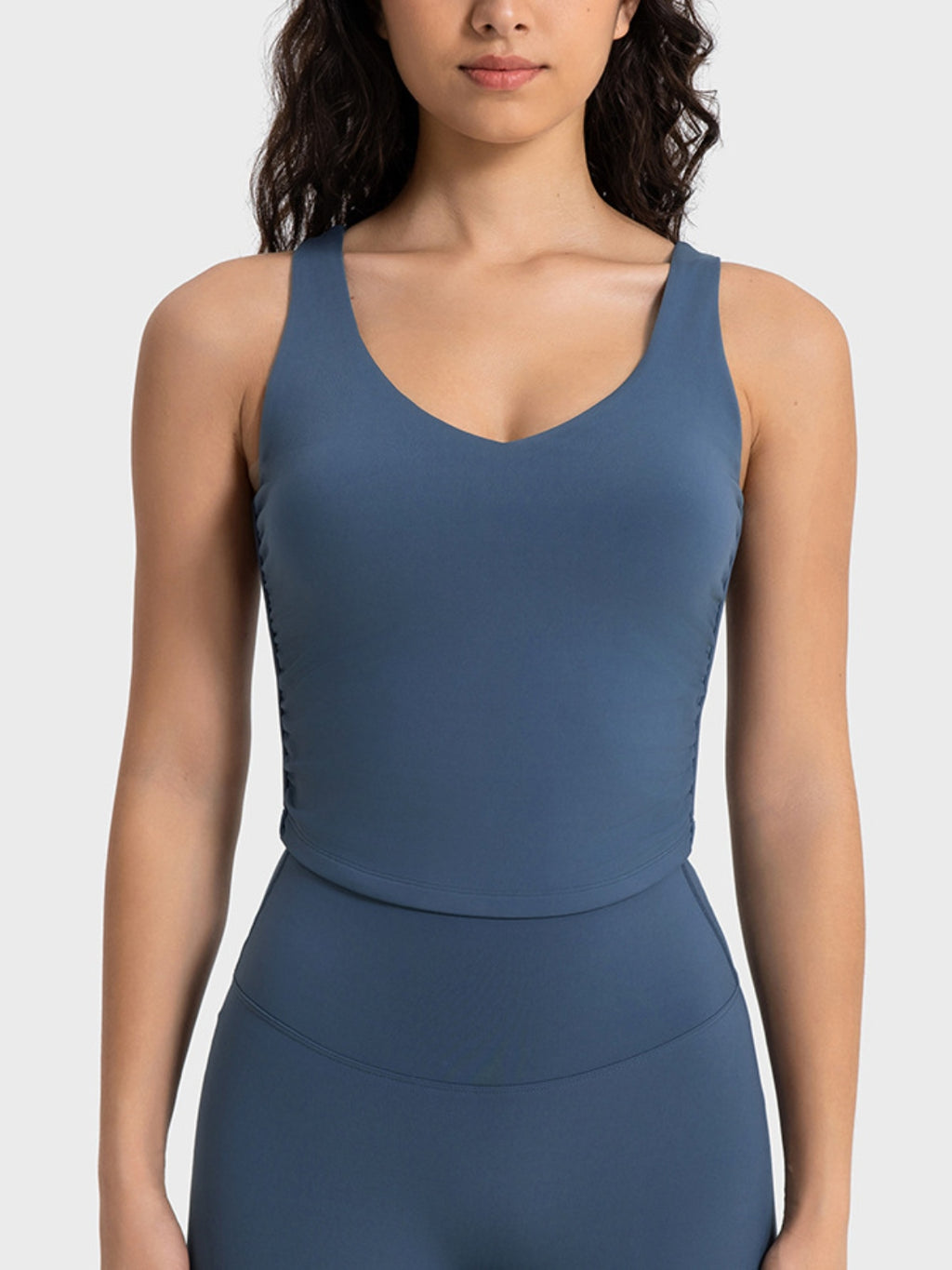 Millennia Cropped Sport Tank - Lilixa.store