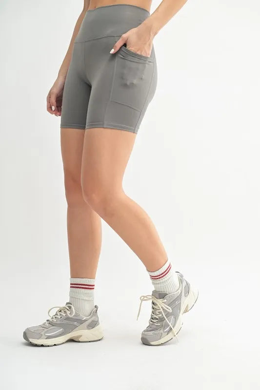 MONO B Venice Cloud Light Sculpt Biker Shorts - Lilixa.store