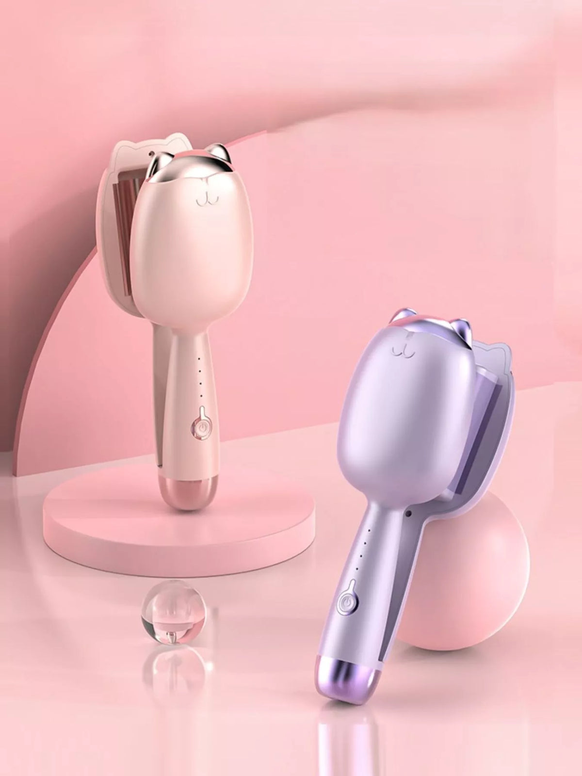 Cat Shaped Heated Curling Iron - Lilixa.store