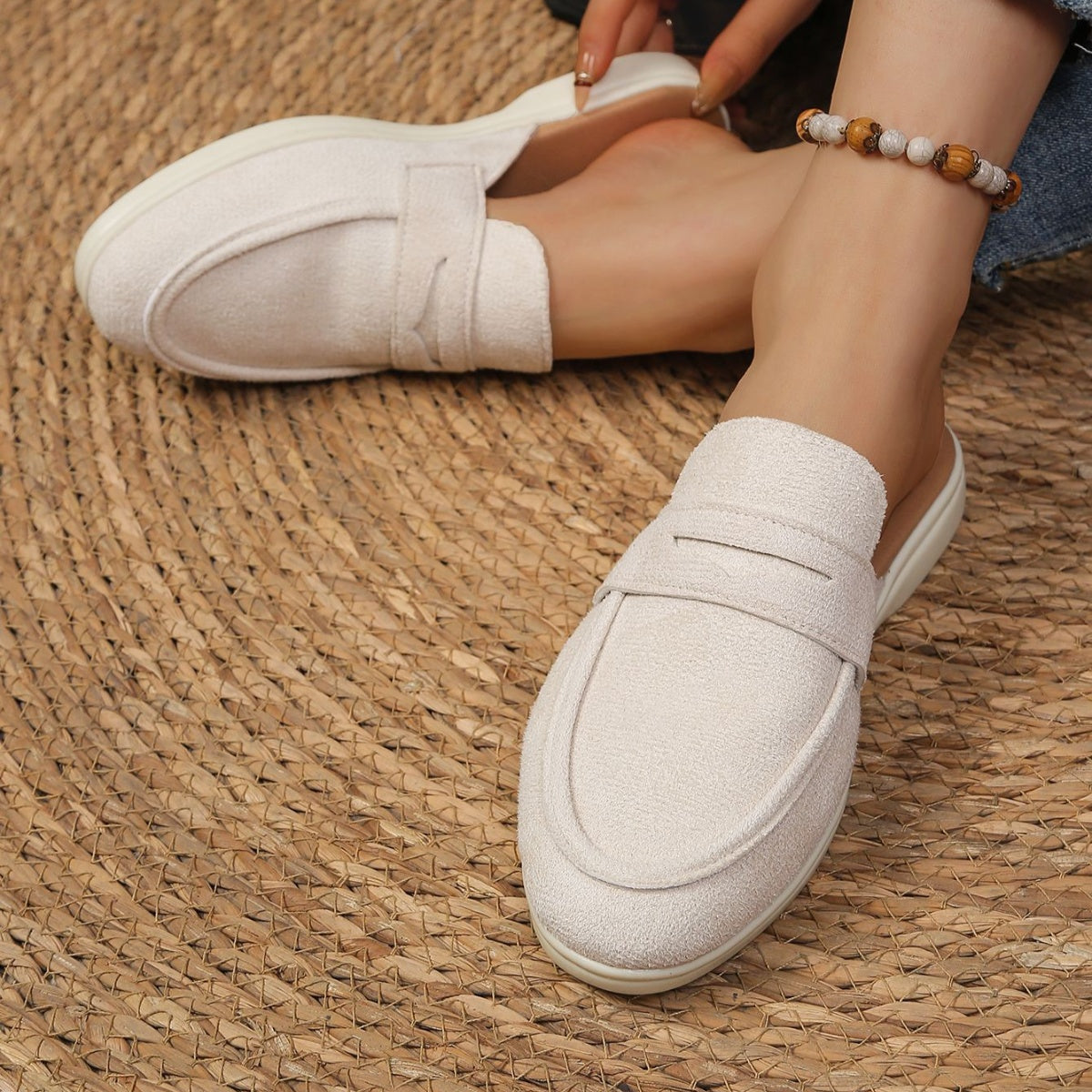 Round Toe Slip-Ons, view 10