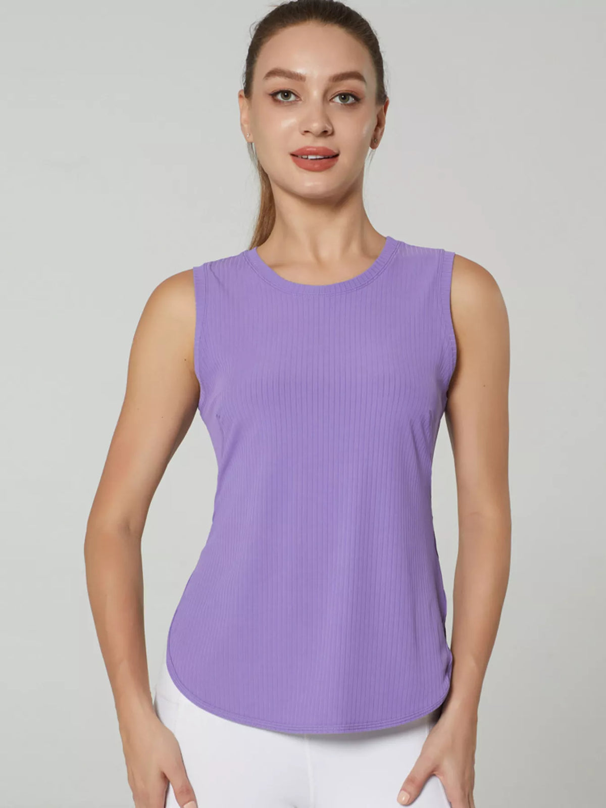 Lightweight Ribbed Active Tank - Lilixa.store