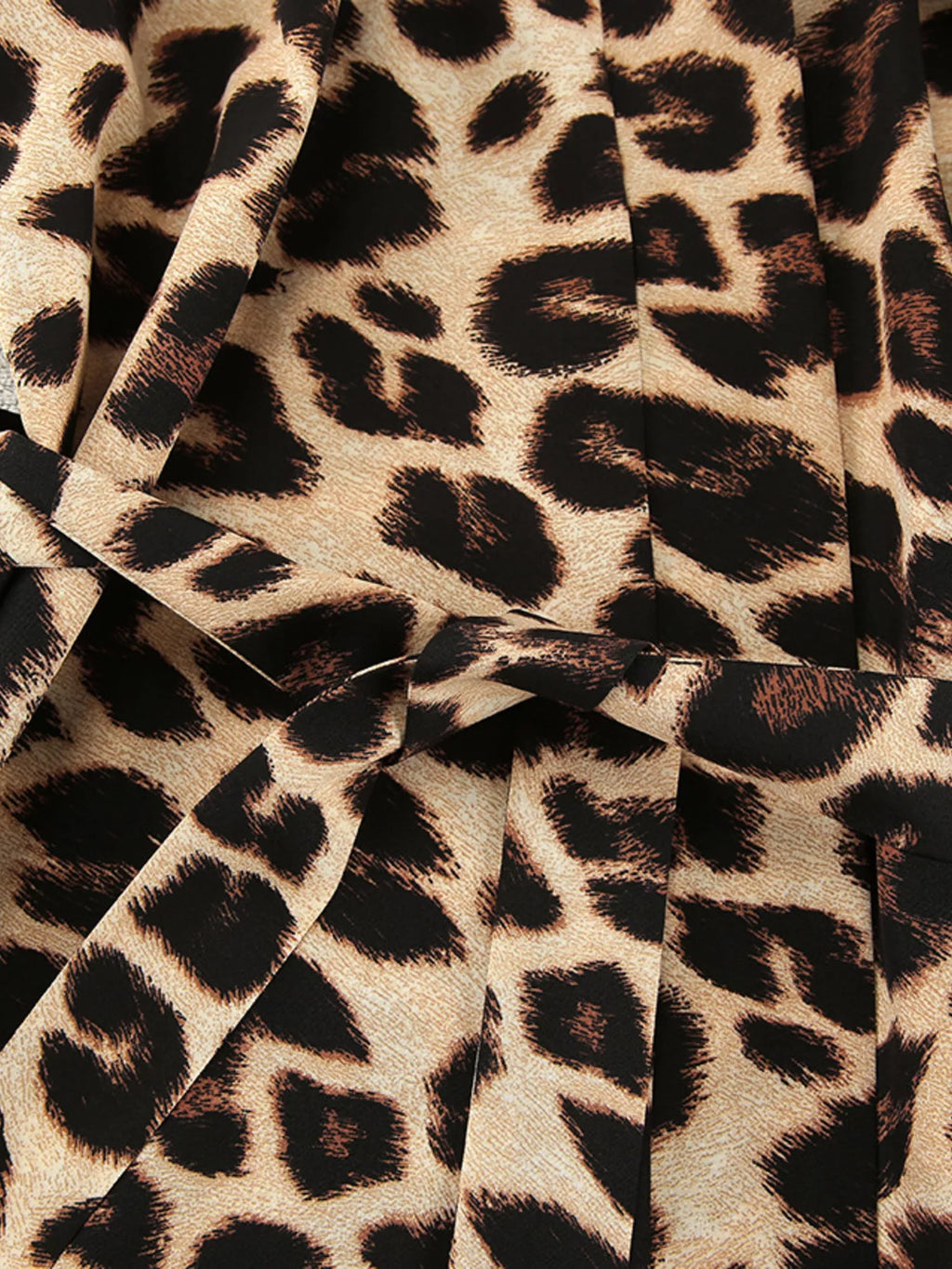 Leopard Cami & Cardigan and Shorts Three-Piece Lounge Set - Lilixa.store