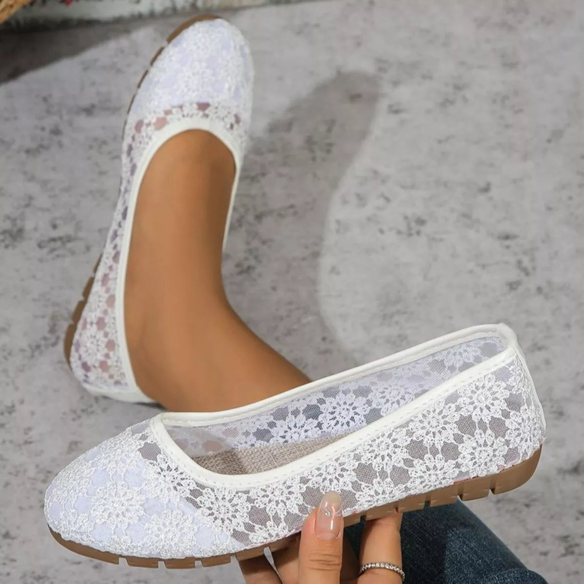 Round Toe Slip-Ons - Lilixa.store