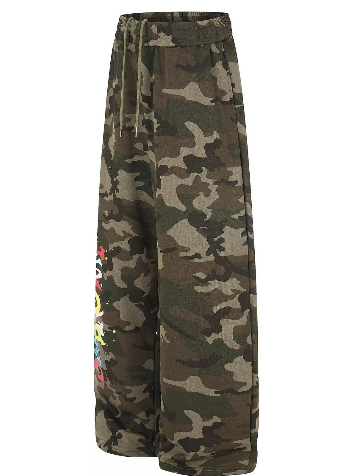 Men's Camouflage Wide-Leg Pants - Lilixa.store