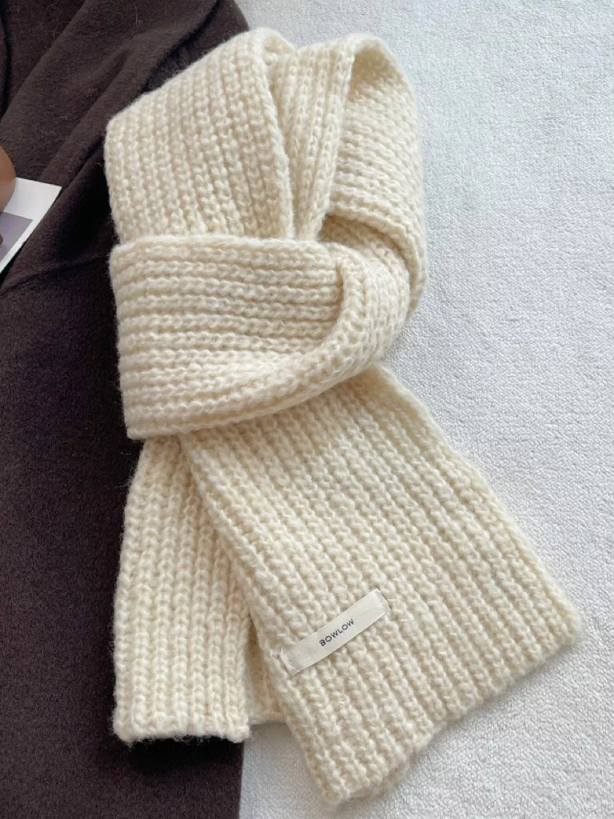 Cozy Knitted Winter Scarf - Lilixa.store