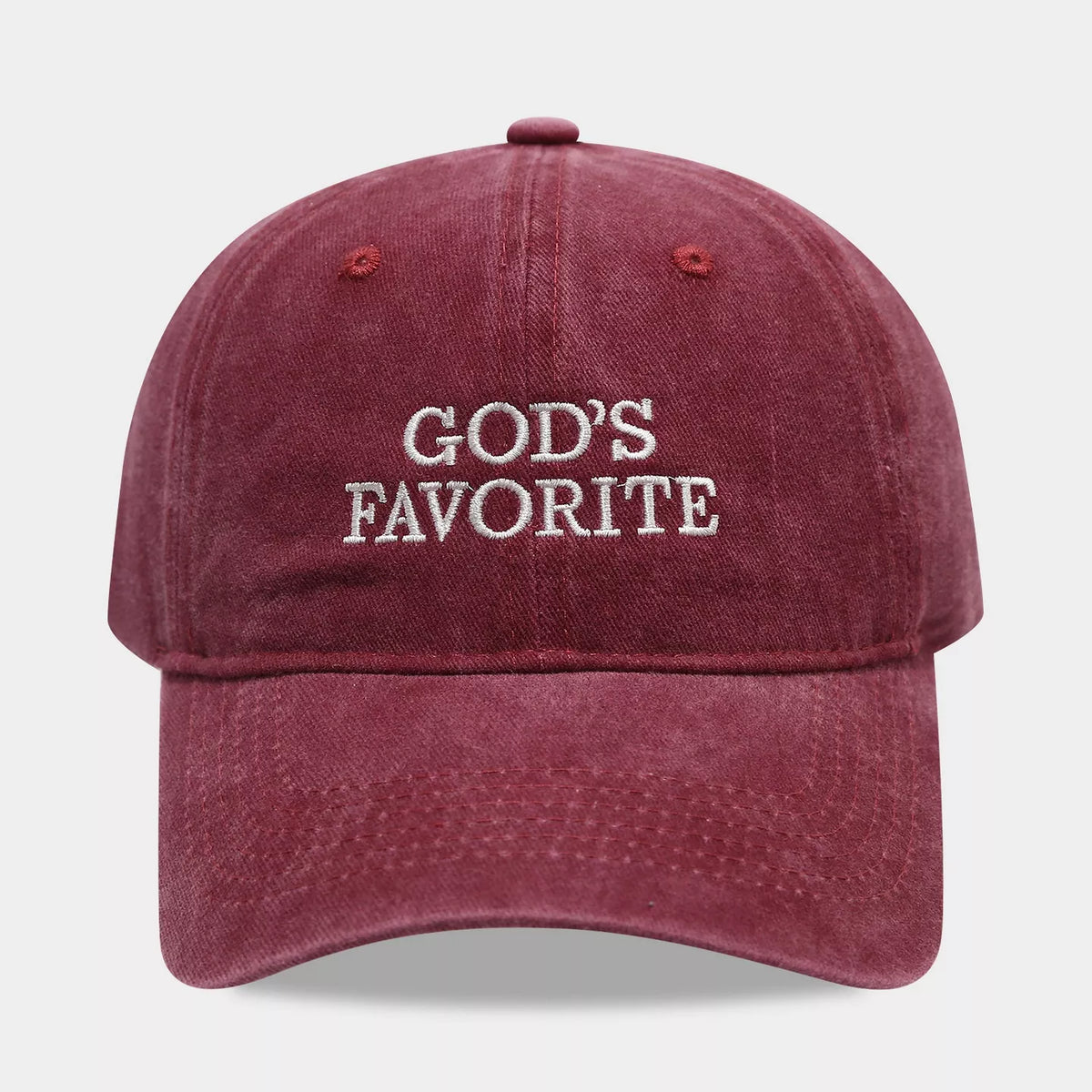 Embroidered Washed Baseball Cap - Lilixa.store