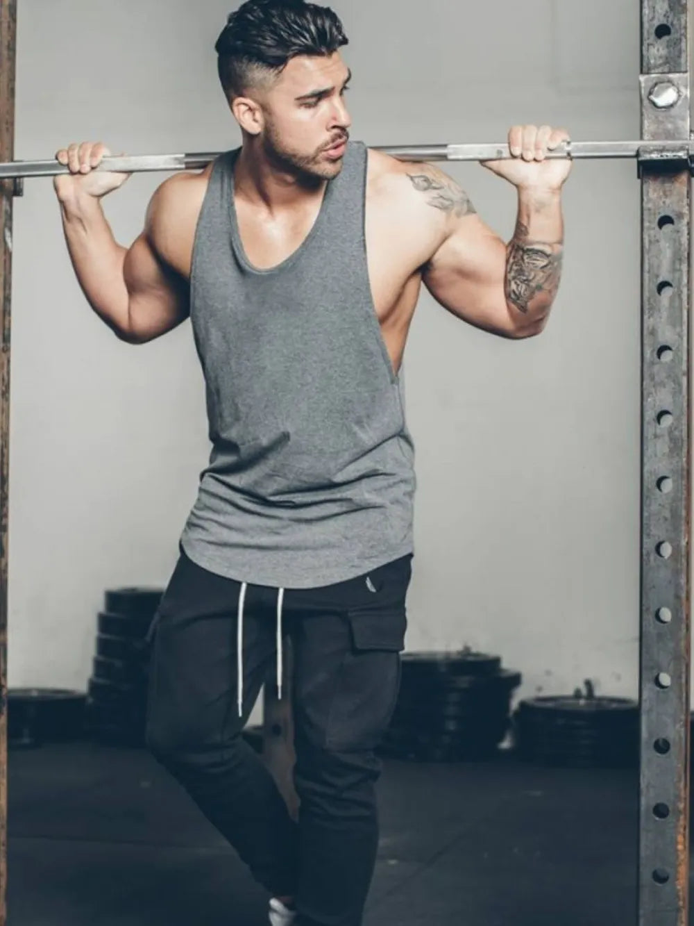 Men's Wide Strap Tank - Lilixa.store
