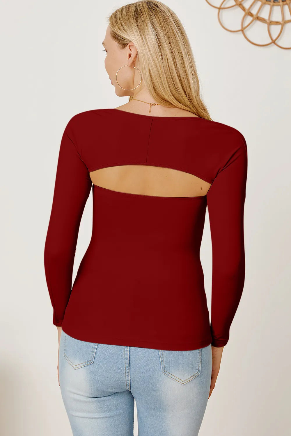 Cutout Raglan Sleeve Bolero and Tube Top, view 11
