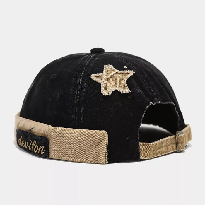 Vintage Distressed Star Patch Hat - Lilixa.store