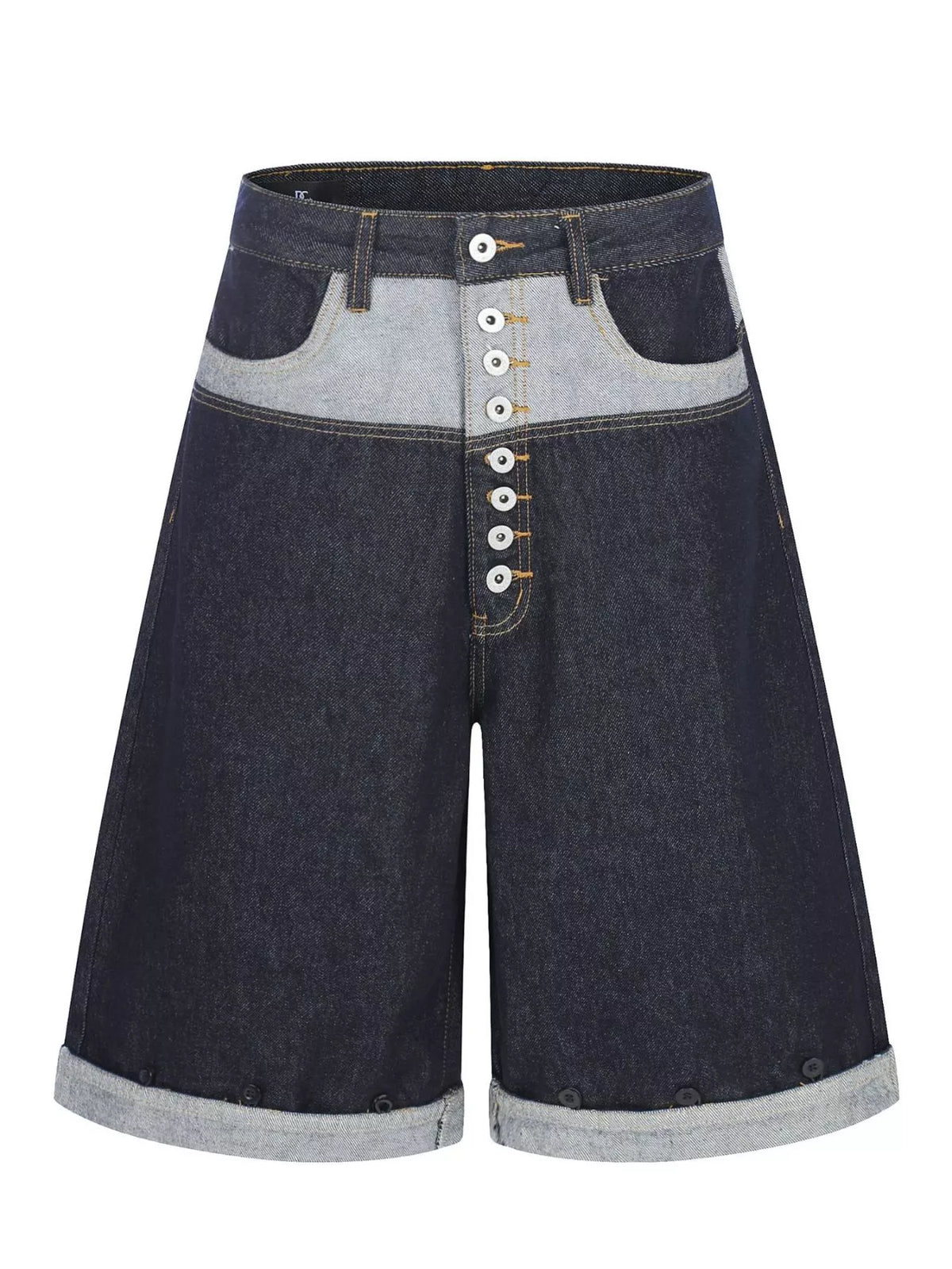 Men's Button Fly Denim Capris - Lilixa.store