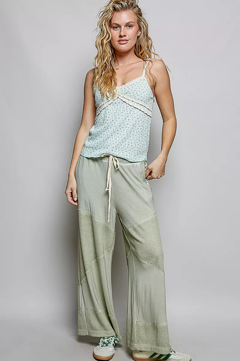 POL Floral Printed Lightweight Ribbed Knit Cami - Lilixa.store