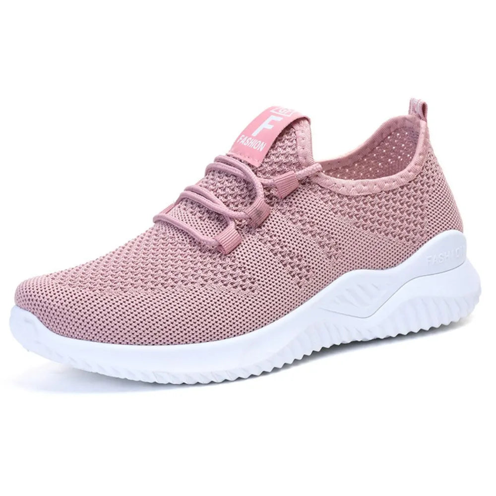 Breathable Mesh Lace Up Athletic - Lilixa.store