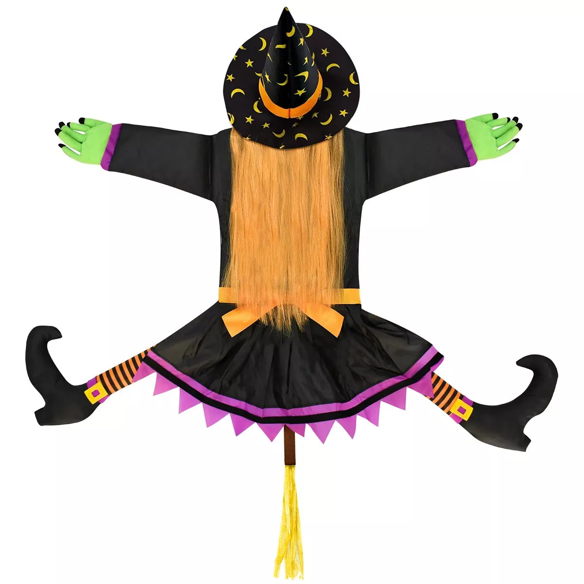 Crashing Witch Tree Hugger Halloween Decorative Ornament - Lilixa.store