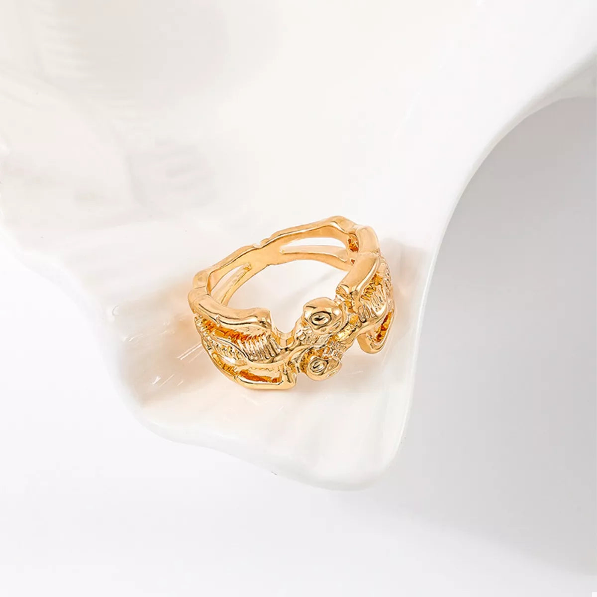 Halloween Skull Alloy Ring - Lilixa.store