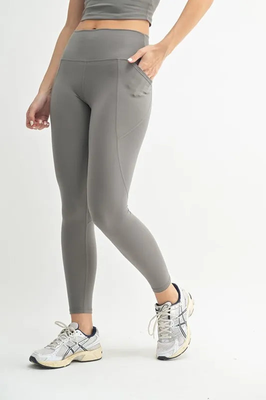 MONO B Venice Cloud Light Sculpt High-Waisted Leggings - Lilixa.store