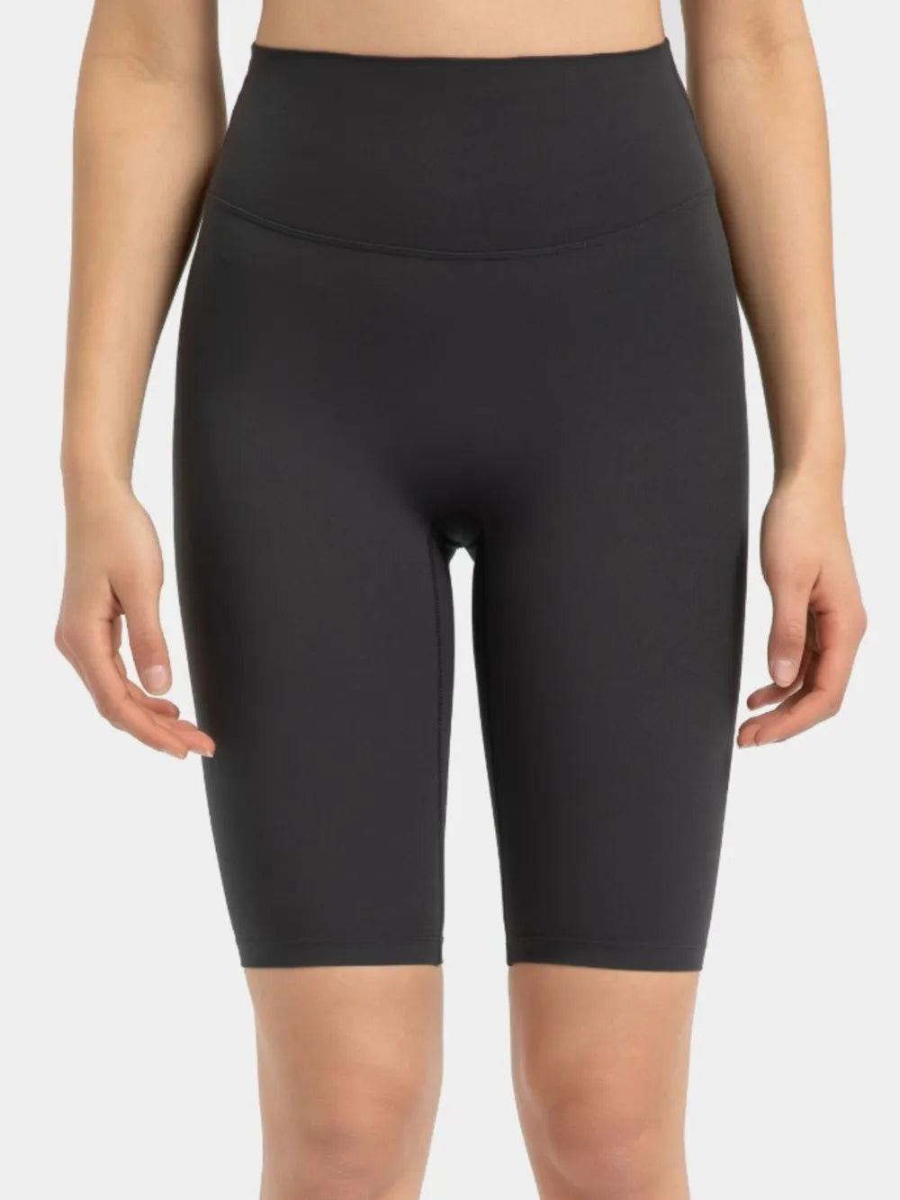 Millennia High Rise Wide Waistband Active Shorts - Lilixa.store