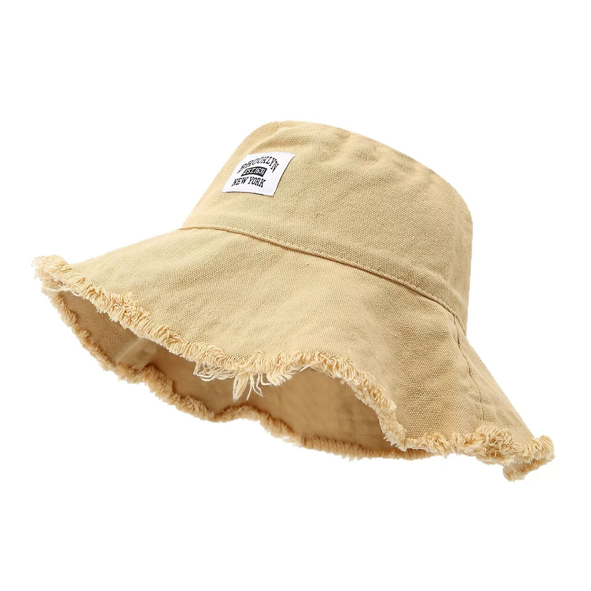 Frayed Hem Bucket Hat - Lilixa.store