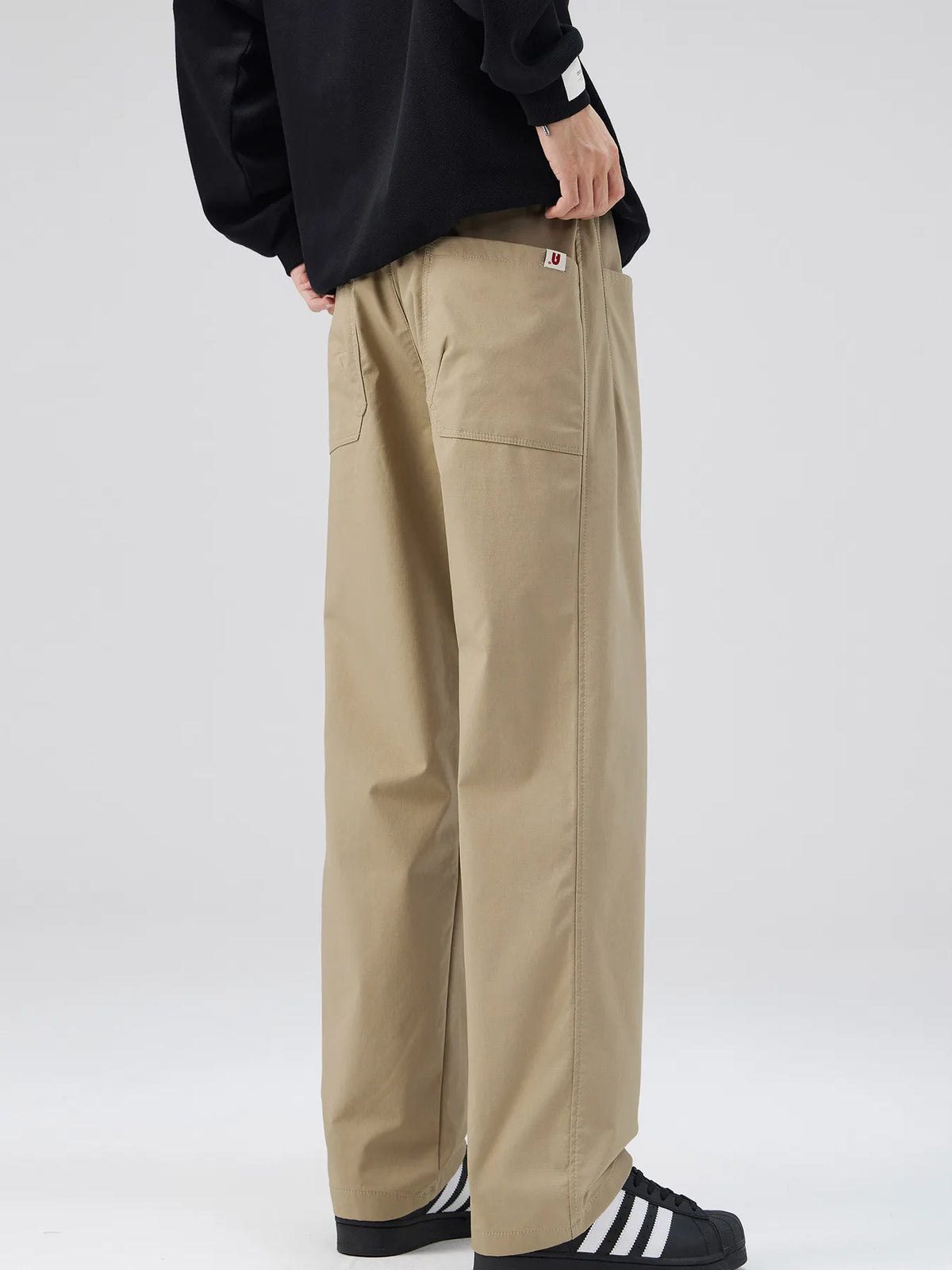 Men's Full Size Loose Fit Casual Pants Plus Size, view 6