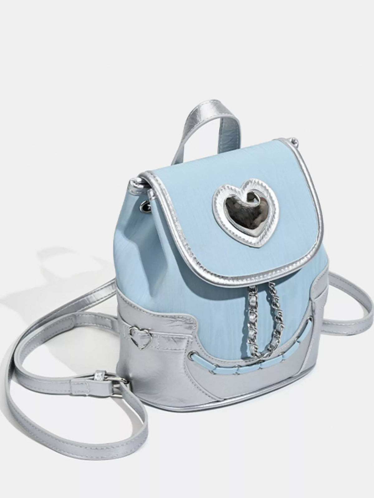 Heart Flap Backpack Bag - Lilixa.store