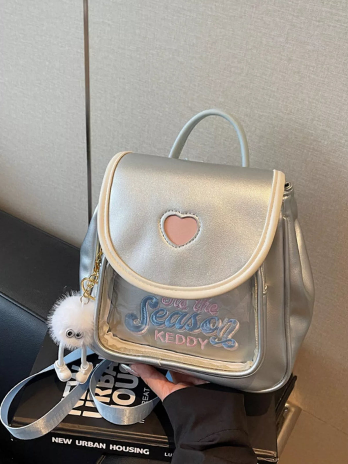 Heart Letter Backpack Bag - Lilixa.store