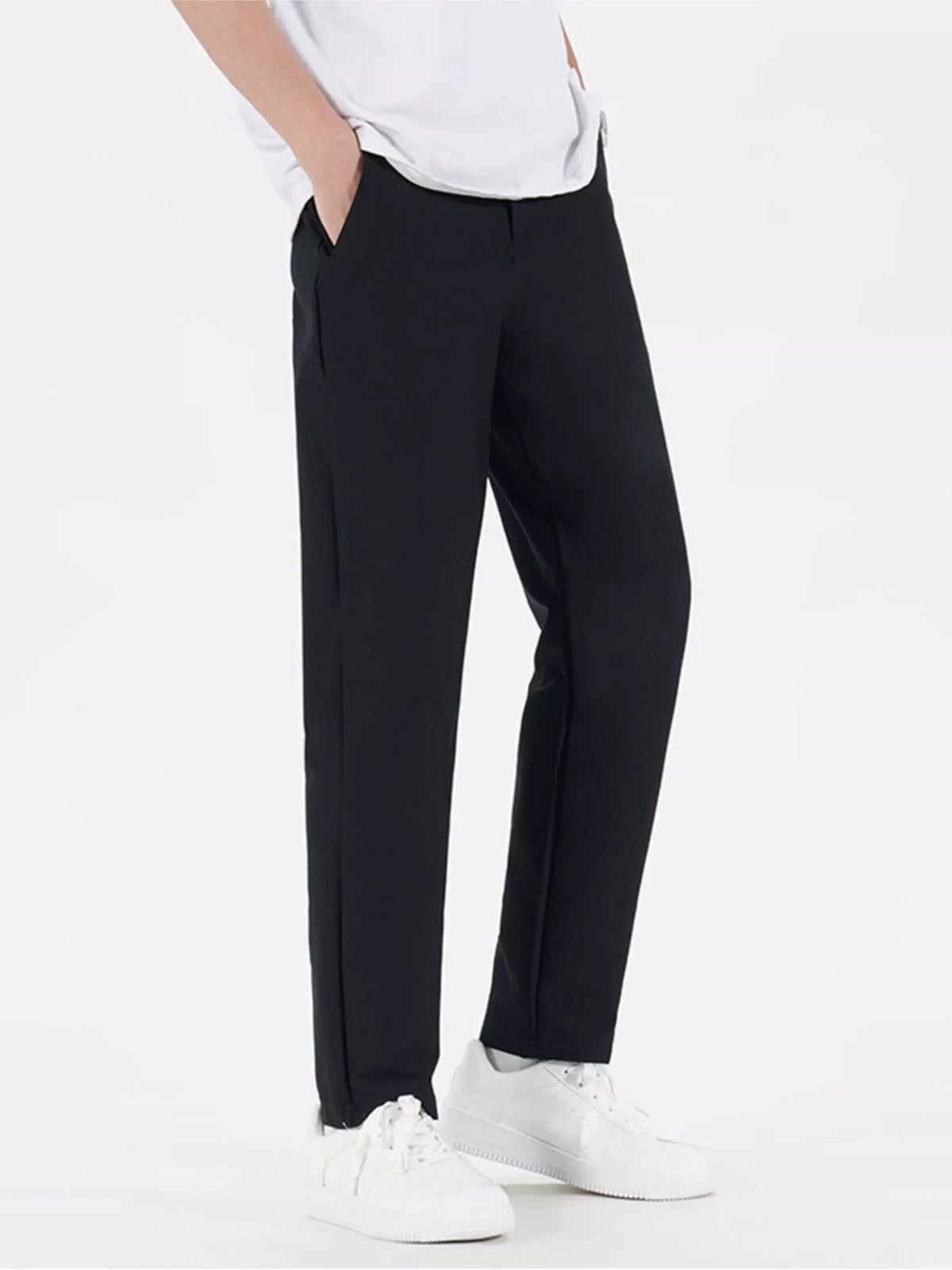 Men's Plus Size Casual Loose Fit Pants, view 4