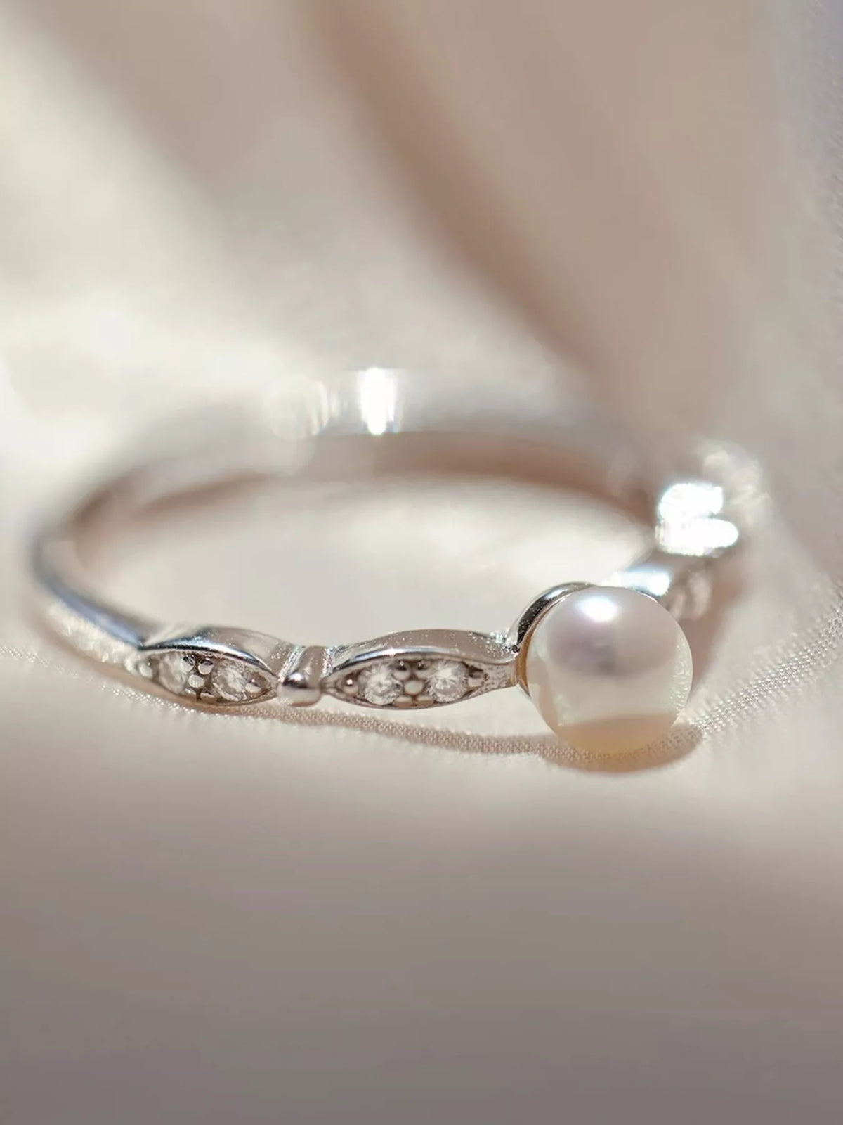 925 Sterling Silver Pearl Ring - Lilixa.store