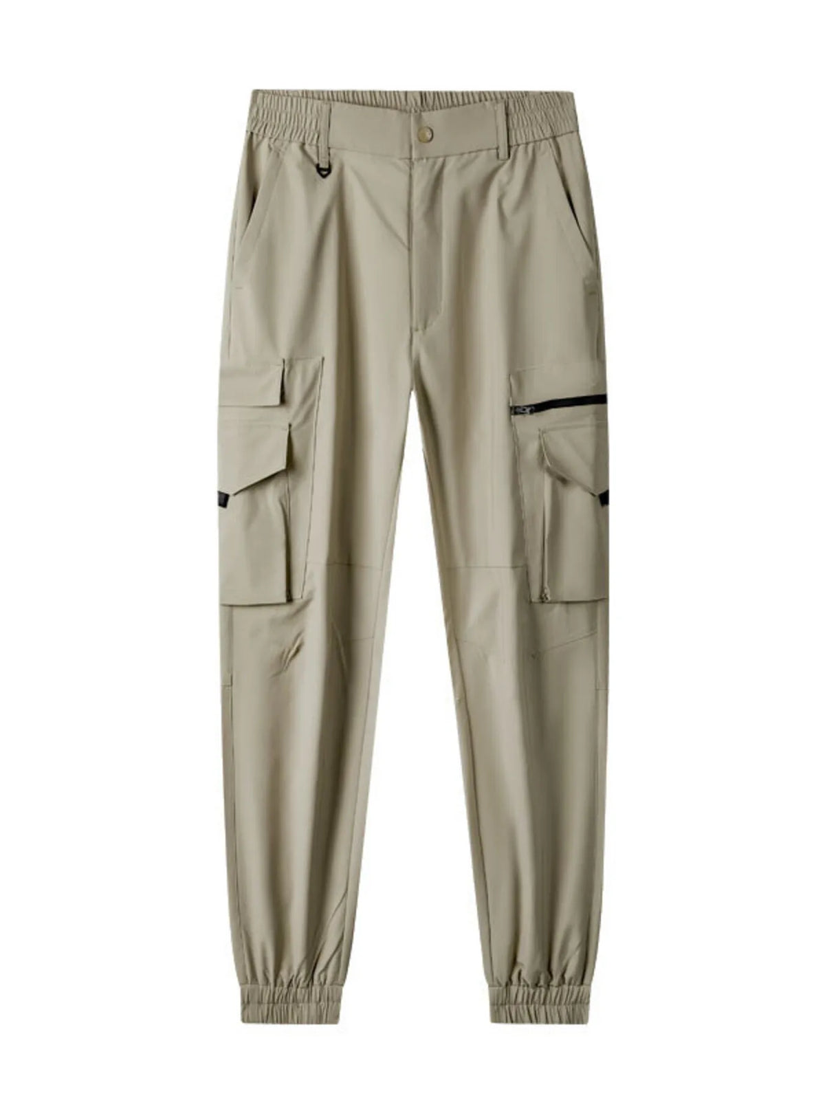 Men's Plus Size Lightweight Cargo Pants in Khaki