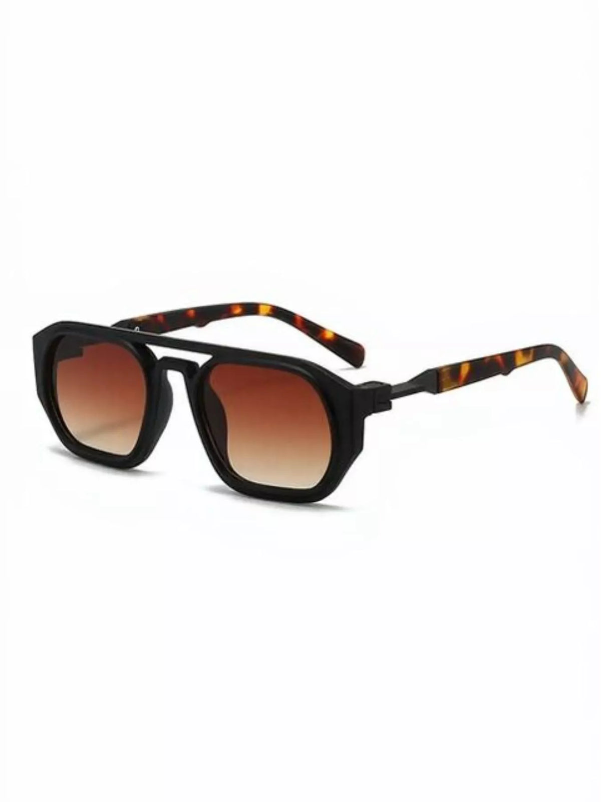 Retro Octagon Frame Sunglasses - Lilixa.store