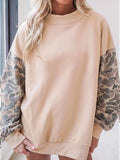 Camouflage Long Sleeve Sweatshirt - Lilixa.store