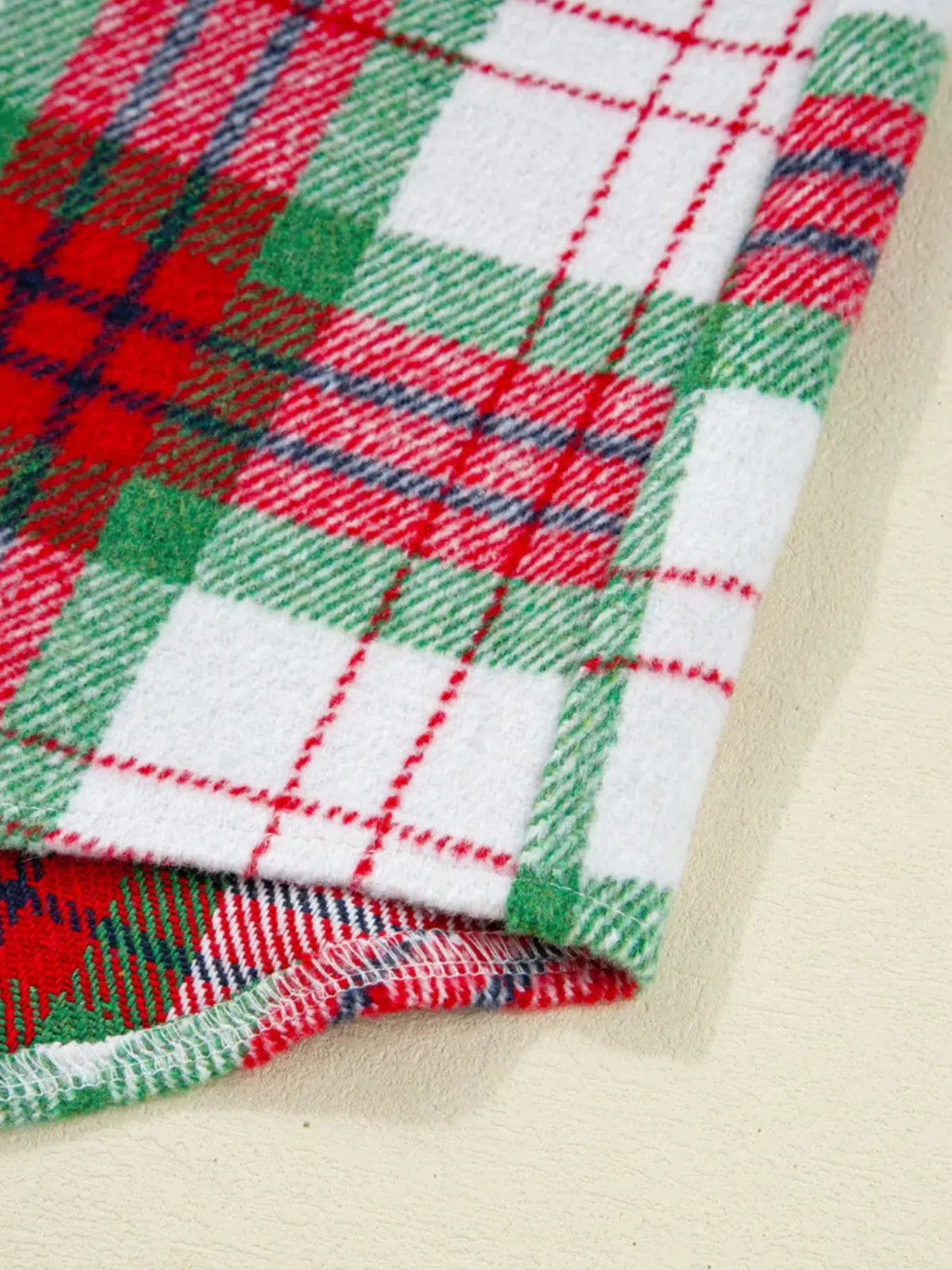 Plaid Button-Down Long Sleeve Shacket, view 5