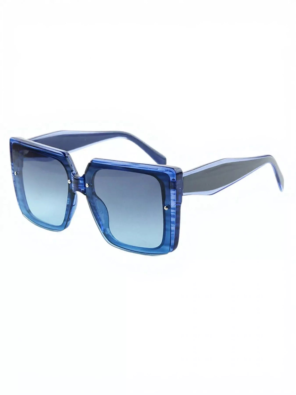 Oversized Gradient Square Sunglasses - Lilixa.store