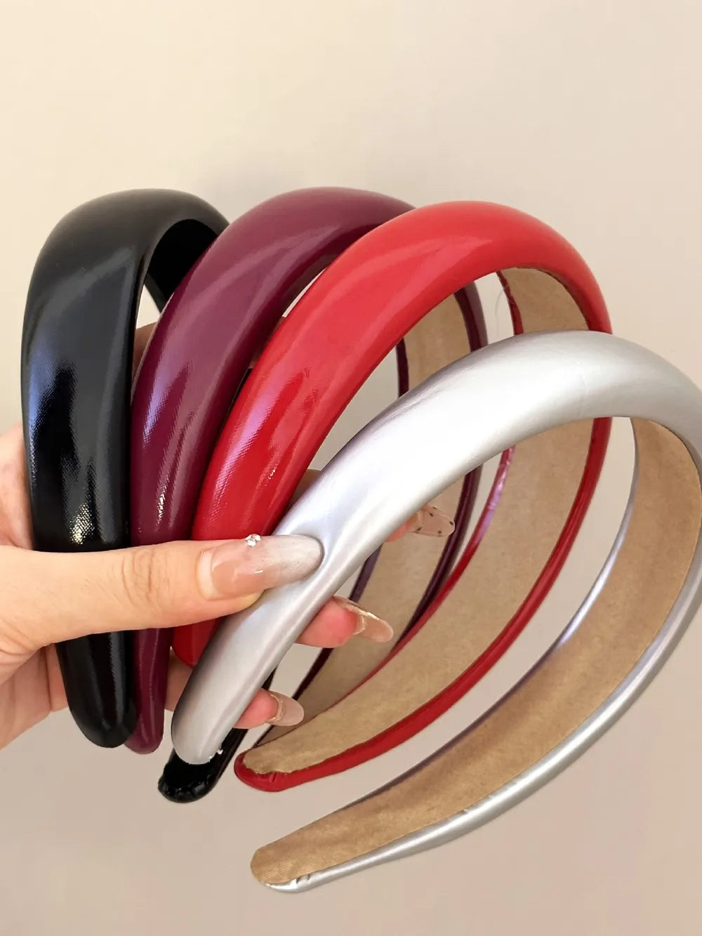 PU Leather Wide Headband - Lilixa.store