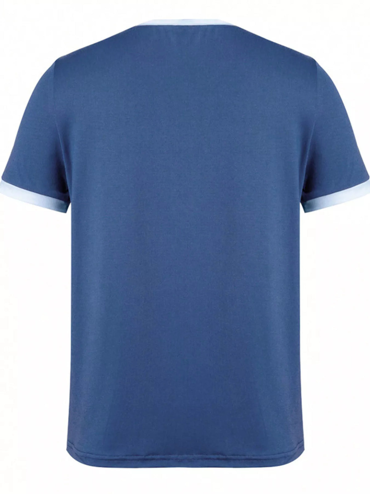 Casual Contrast Trim Short Sleeve T-Shirt - Lilixa.store