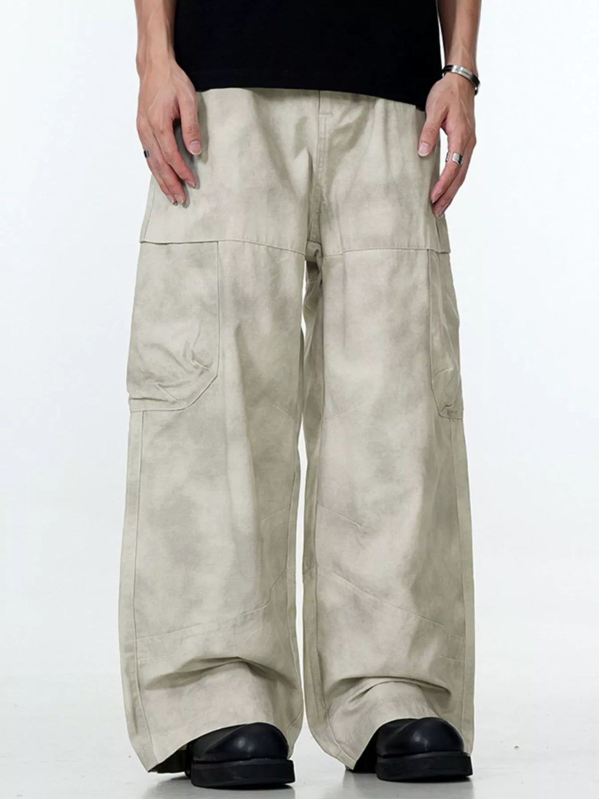 Men's Loose Fit Cargo Pants, view 2