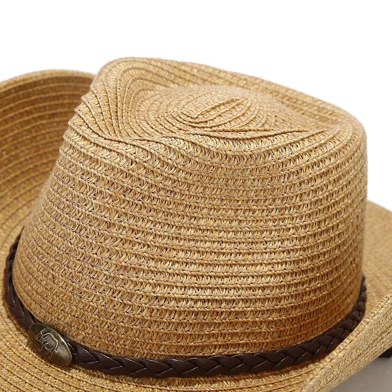 Straw Cowboy Hat - Lilixa.store