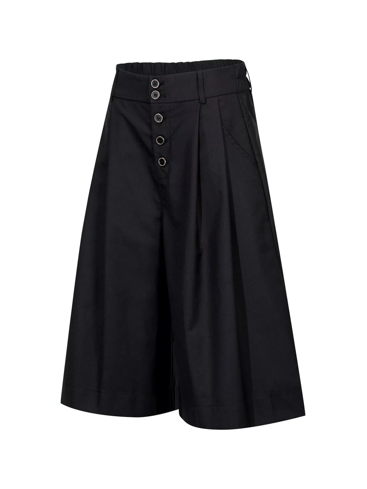 Men's Button Fly Wide Leg Capris - Lilixa.store