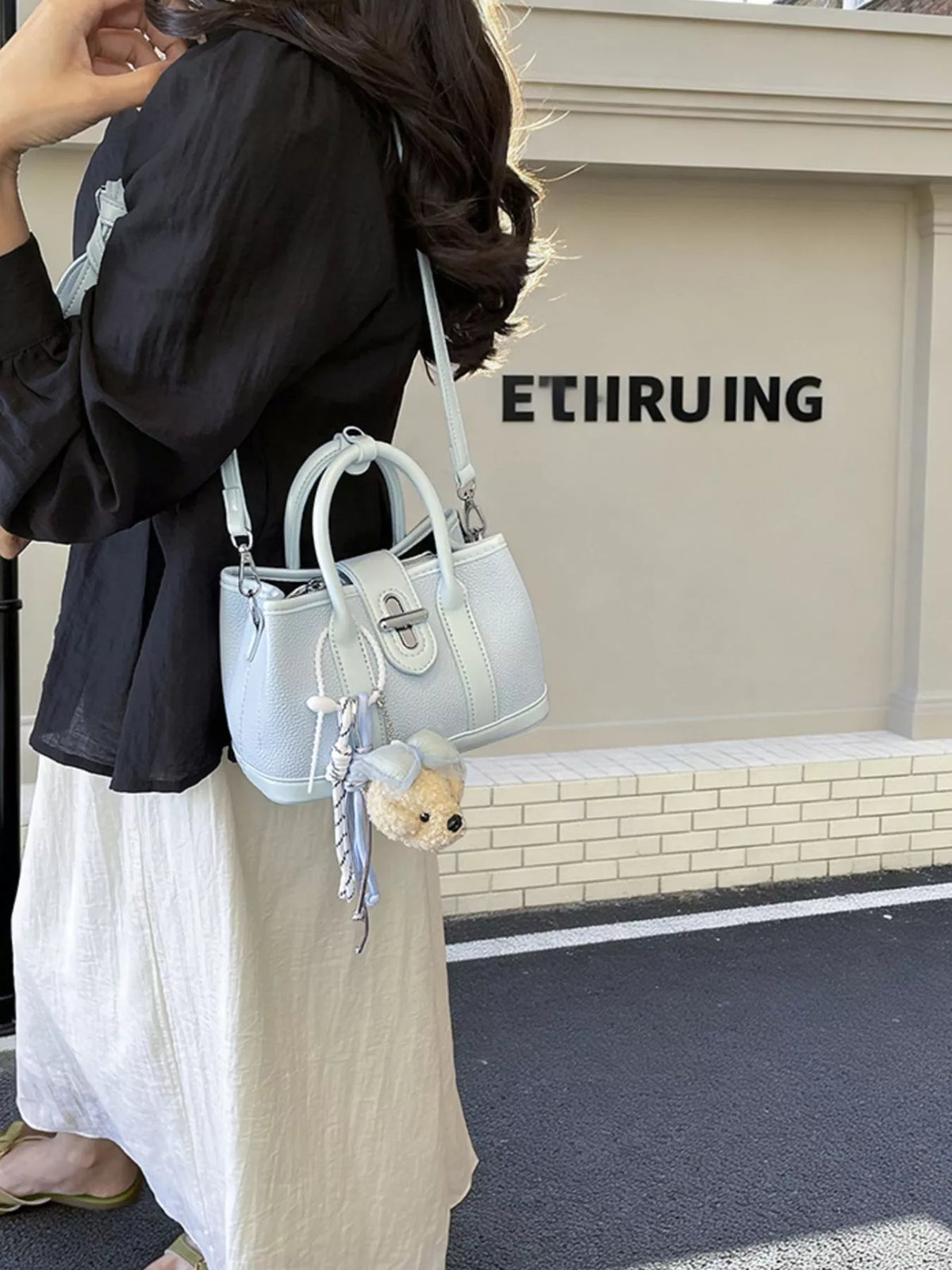 Top Handle Crossbody Bag