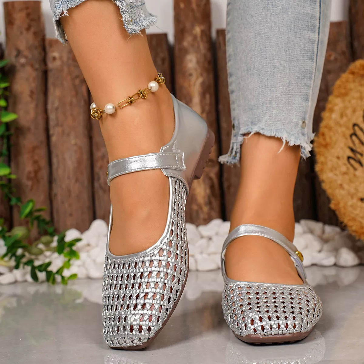 Square Toe Slip-Ons - Lilixa.store