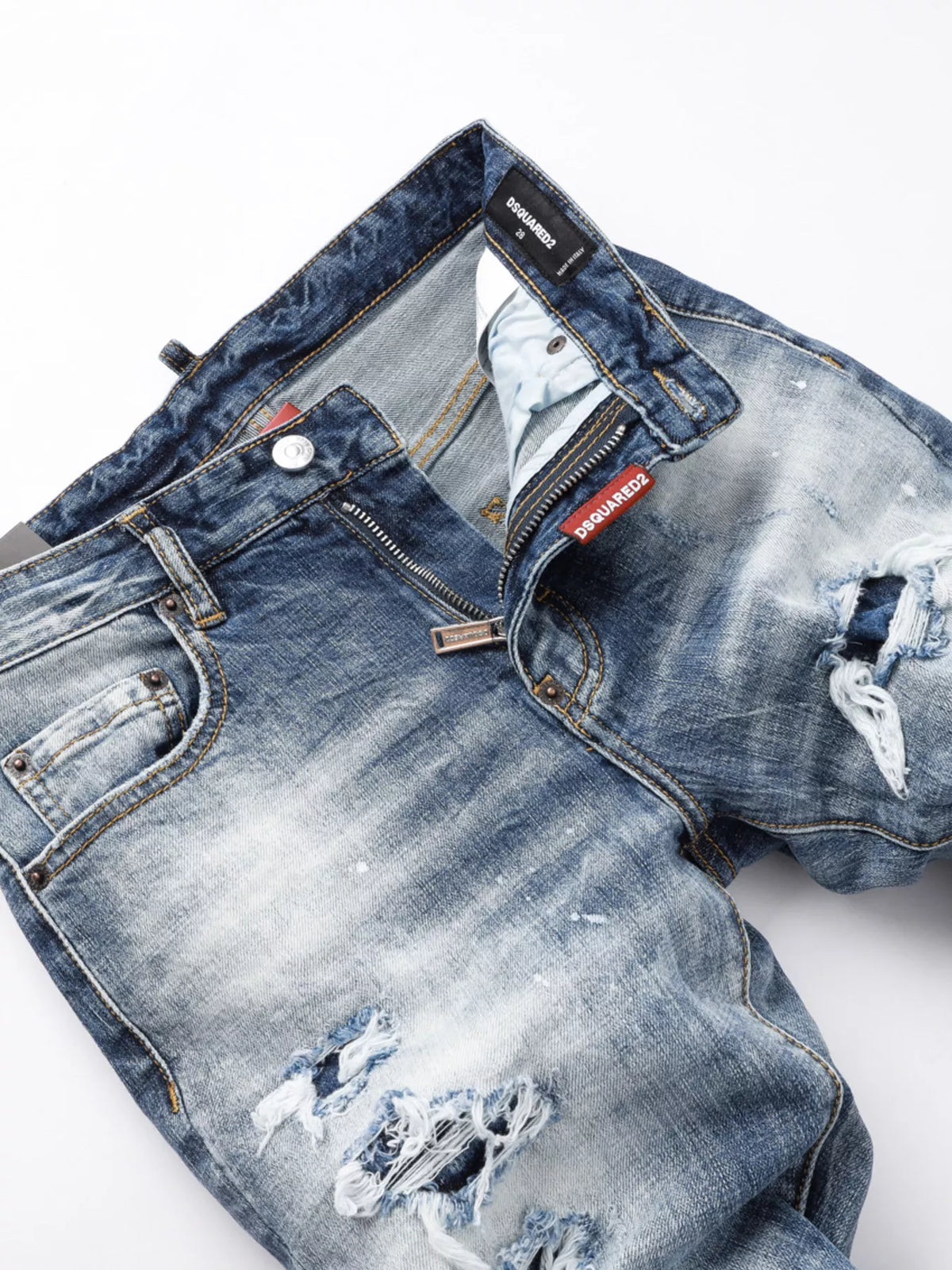 Men's Distressed Slim Fit Jeans - Lilixa.store