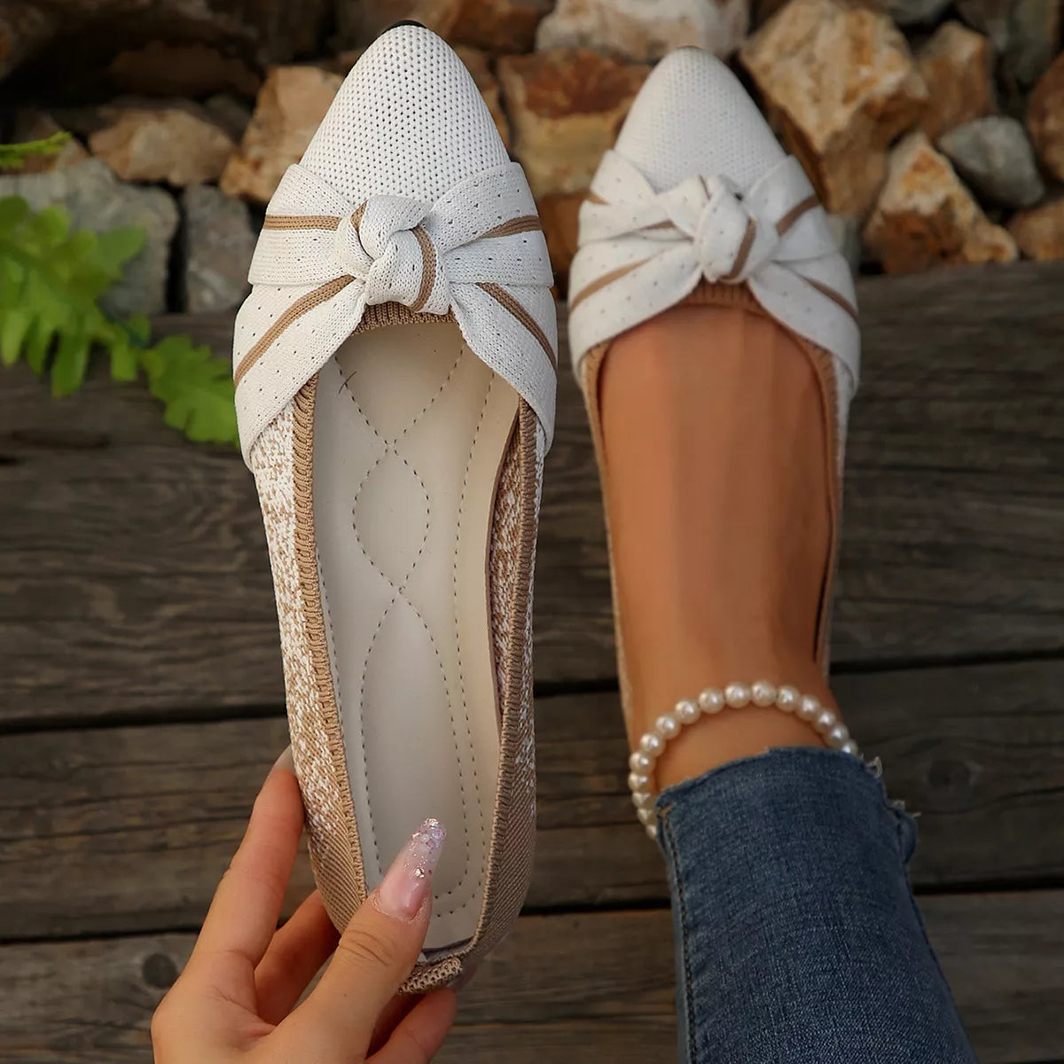 Point Toe Slip-Ons - Lilixa.store